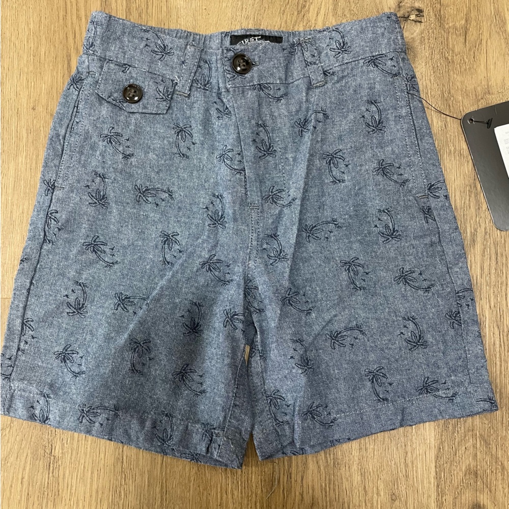 Toddler’s size‎ 2  first wave Blue Flat Front Shorts NWT
